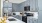 Legacy Universal Model Home Kitchen with Gray Cabinet View